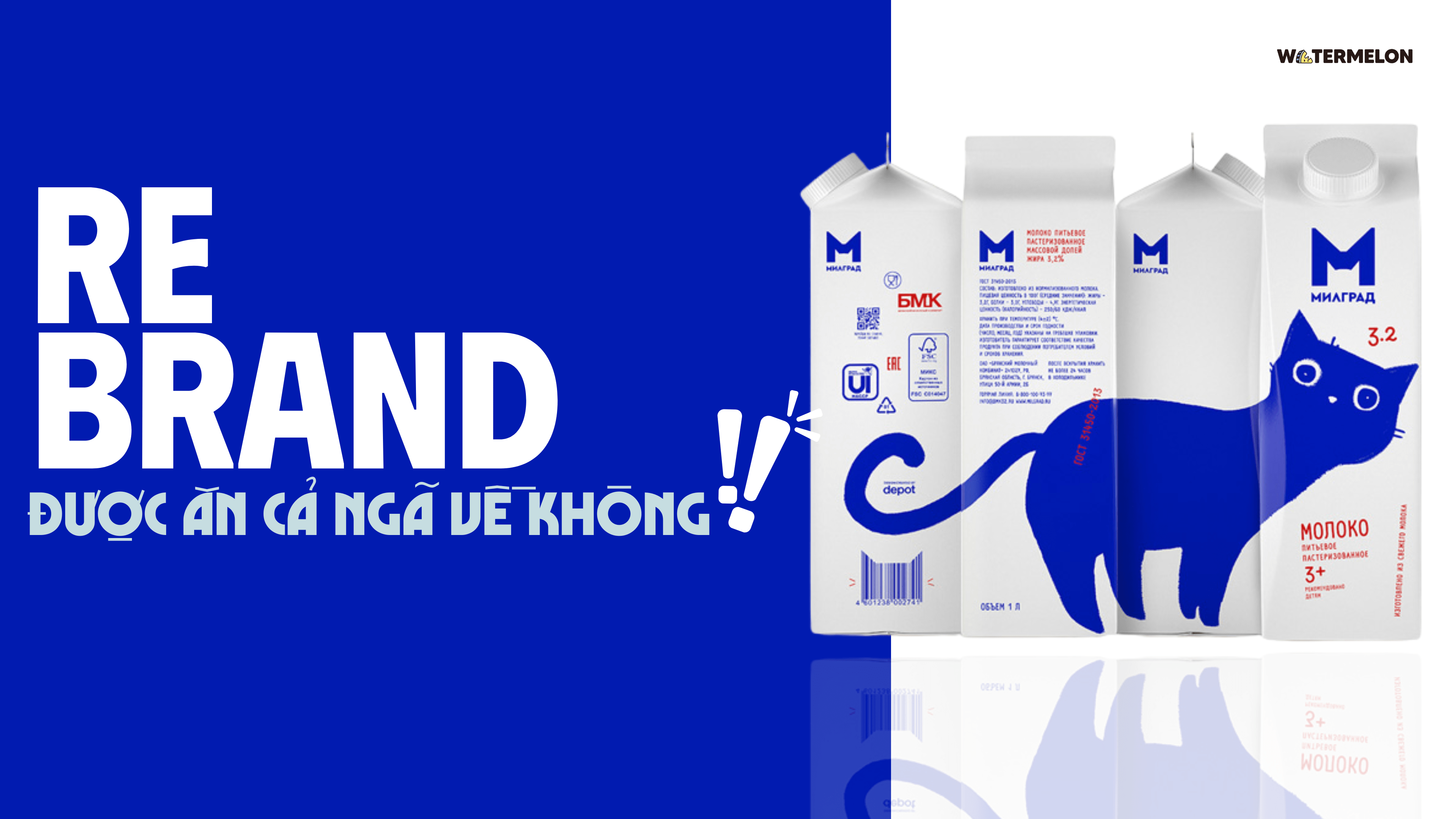 Rebranding - Được ăn cả ngã về không trong marketing