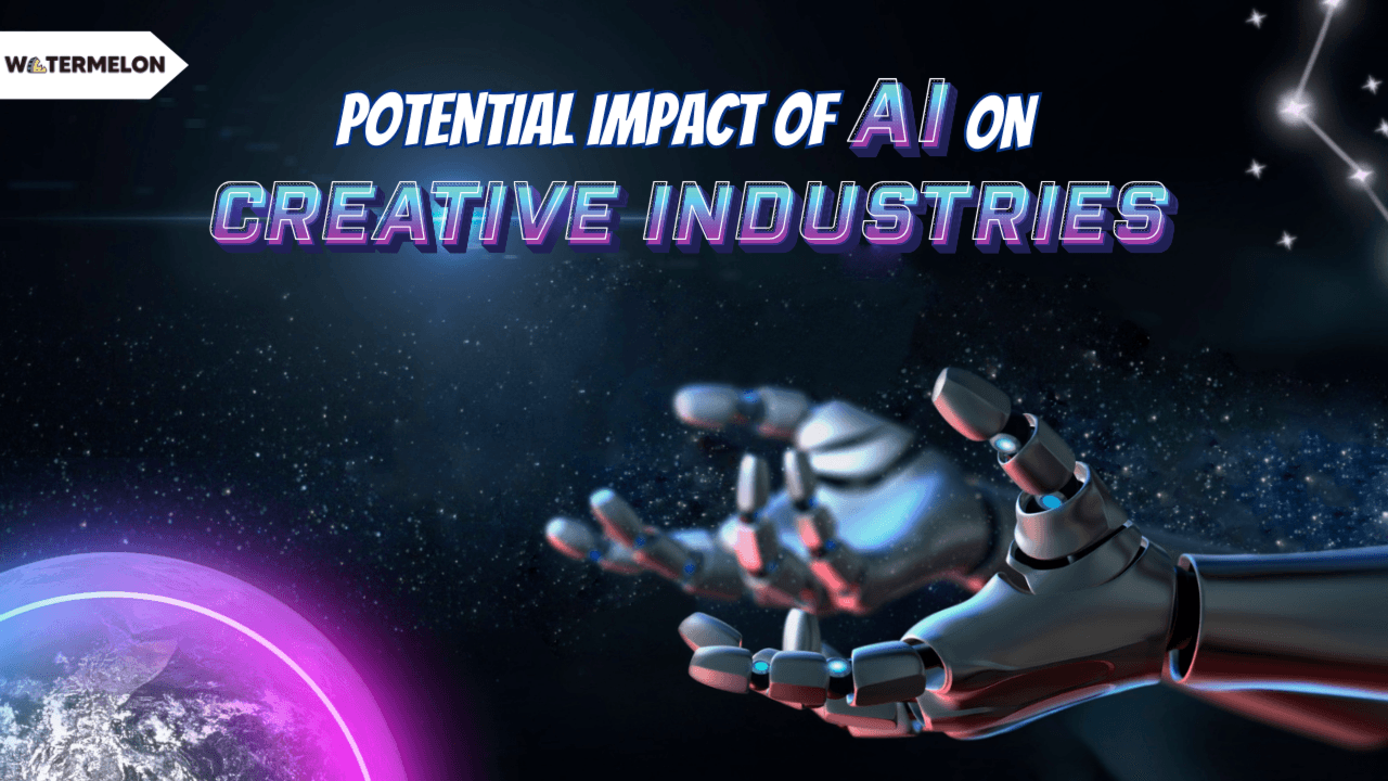 Potential impact of AI on creative industries