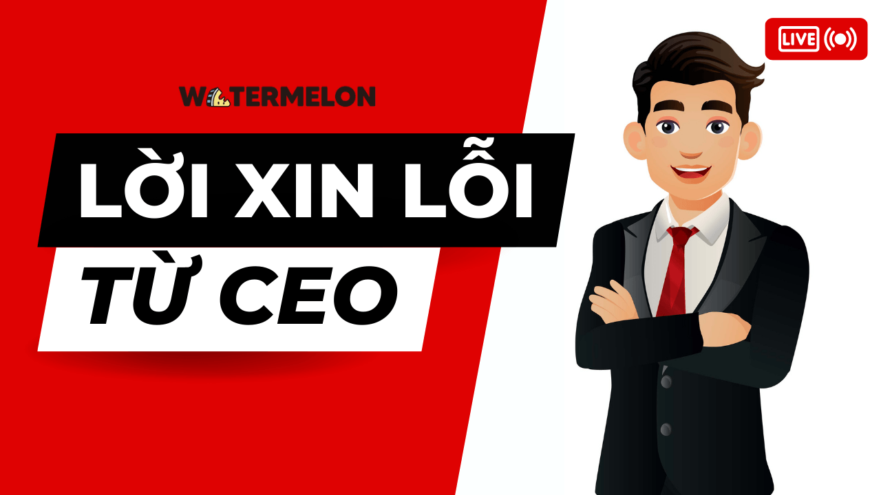 Lời xin lỗi từ các CEO khi gặp khủng hoảng