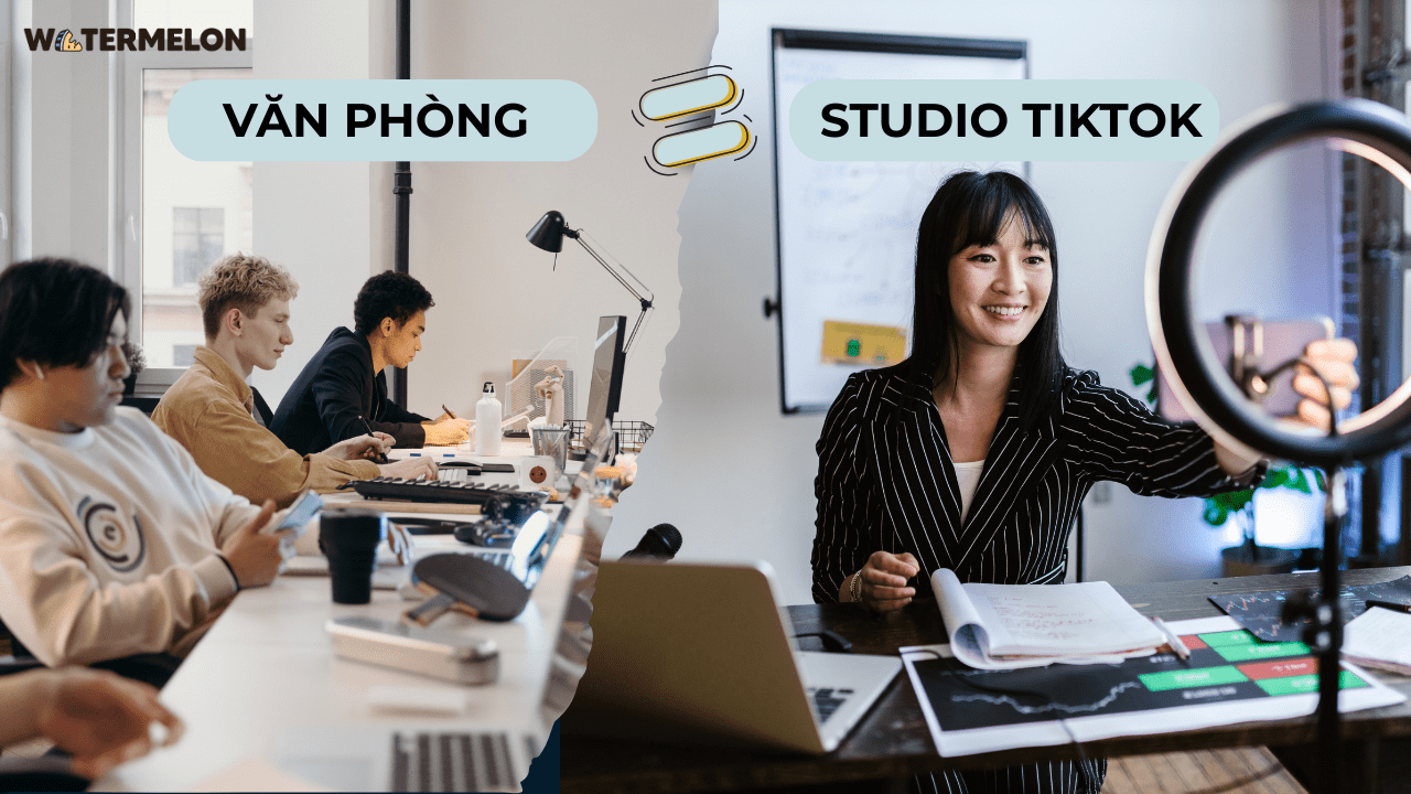 Khi văn phòng thành studio TikTok - Xu Hướng Mới Trong Xây Dựng Thương Hiệu Doanh Nghiệp